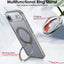 [Magnetic Ring Kickstand] For Apple iPhone Air, Slim, Tough Shockproof Armour, MagSafe Compatible Case with Stand