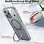 [Magnetic Ring Kickstand] For Apple iPhone 17 Pro Max, Slim, Tough Shockproof Armour, MagSafe Compatible Case with Stand