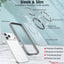 [Magnetic Ring Kickstand] For Apple iPhone 17 Pro Max, Slim, Tough Shockproof Armour, MagSafe Compatible Case with Stand