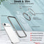 [Magnetic Ring Kickstand] For Apple iPhone Air, Slim, Tough Shockproof Armour, MagSafe Compatible Case with Stand
