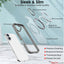 [Magnetic Ring Kickstand] For Apple iPhone 17, Slim, Tough Shockproof Armour, MagSafe Compatible Case with Stand