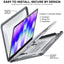 TECHGEAR BallisticWrap Case for MacBook Neo 13" (2026 A18 Pro) - Student Laptop Tough Hard Shell Cover with Kickstand, Shockproof TPU Edges