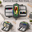 SharkByte Large Pencil Case Organiser - Big Capacity Stationery Storage Pouch with Compartments for School, College, Study, Office, Travel & Everyday Organisation