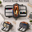 SharkByte Large Pencil Case Organiser - Big Capacity Stationery Storage Pouch with Compartments for School, College, Study, Office, Travel & Everyday Organisation