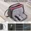SharkByte Large Pencil Case Organiser - Big Capacity Stationery Storage Pouch with Compartments for School, College, Study, Office, Travel & Everyday Organisation