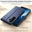 TECHGEAR RFID Wallet Case for Samsung Galaxy A27 5G / A27 4G – Premium PU Leather Flip Cover with Card Slots, Clear ID Window, Kickstand & Wrist Strap