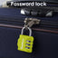 SharkByte Luggage Locks – 3-Dial Weatherproof Combination Padlock for Suitcases, Travel Bags, Gym Lockers & Outdoor Use (1 / 2 / 3 / 4 Pack)