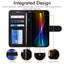 [Wallet Case] RFID Blocking, Leather Flip Cover with Card Holder, Kickstand, Wrist Strap, Magnetic Closure For Apple iPhone Air