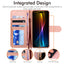 [Wallet Case] RFID Blocking, Leather Flip Cover with Card Holder, Kickstand, Wrist Strap, Magnetic Closure For Apple iPhone Air