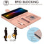 [Wallet Case] RFID Blocking, Leather Flip Cover with Card Holder, Kickstand, Wrist Strap, Magnetic Closure For Apple iPhone Air