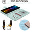 [Wallet Case] RFID Blocking, Leather Flip Cover with Card Holder, Kickstand, Wrist Strap, Magnetic Closure For Apple iPhone Air