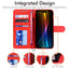 [Wallet Case] RFID Blocking, Leather Flip Cover with Card Holder, Kickstand, Wrist Strap, Magnetic Closure For Apple iPhone Air
