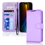 [Wallet Case] RFID Blocking, Leather Flip Cover with Card Holder, Kickstand, Wrist Strap, Magnetic Closure For Apple iPhone 17