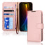 [Wallet Case] RFID Blocking, Leather Flip Cover with Card Holder, Kickstand, Wrist Strap, Magnetic Closure For Apple iPhone 17