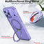 [Magnetic Ring Kickstand] For Apple iPhone 17 Pro Max, Slim, Tough Shockproof Armour, MagSafe Compatible Case with Stand