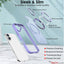 [Magnetic Ring Kickstand] For Apple iPhone 17, Slim, Tough Shockproof Armour, MagSafe Compatible Case with Stand