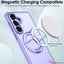 TECHGEAR Magnetic Stand Case for Samsung Galaxy S26 Plus - Shockproof Hybrid Cover with 360° Ring Holder, Hard Back & Wireless Charging Compatible