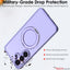 TECHGEAR Magnetic Stand Case for Samsung Galaxy S26 Plus - Shockproof Hybrid Cover with 360° Ring Holder, Hard Back & Wireless Charging Compatible