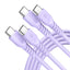 60W Strong Braided USB-C to USB-C Charging Cable
