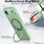 [Magnetic Ring Kickstand] For Apple iPhone Air, Slim, Tough Shockproof Armour, MagSafe Compatible Case with Stand