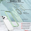 [Magnetic Ring Kickstand] For Apple iPhone 17 Pro Max, Slim, Tough Shockproof Armour, MagSafe Compatible Case with Stand
