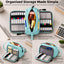 SharkByte Large Pencil Case Organiser - Big Capacity Stationery Storage Pouch with Compartments for School, College, Study, Office, Travel & Everyday Organisation
