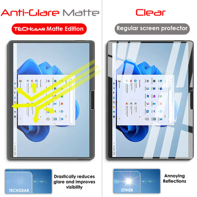 Anti Glare / Matte Screen Protectors for Microsoft Surface Pro 9 / 10 / 11 (13 Inch screen)
