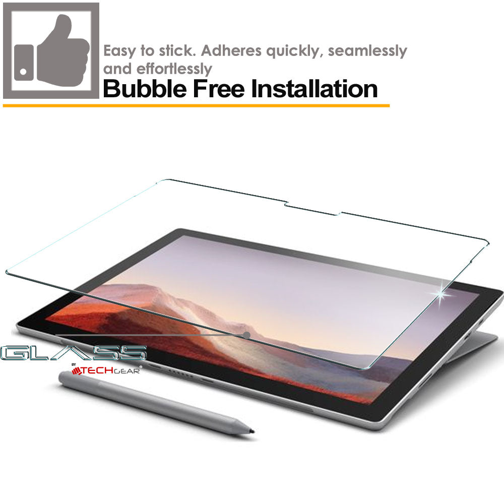 TECHGEAR Anti-Glare Matte Tempered Glass Screen Protector for Microsoft Surface Pro 13 (2026), Surface Pro 11, Pro 10 & Pro 9 | 9H Toughened Glass, Surface Pen Compatible, Anti-Fingerprint, Full Adhesive