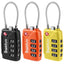 TSA Suitcase Locks 4-Dial Security Travel Combination Padlock