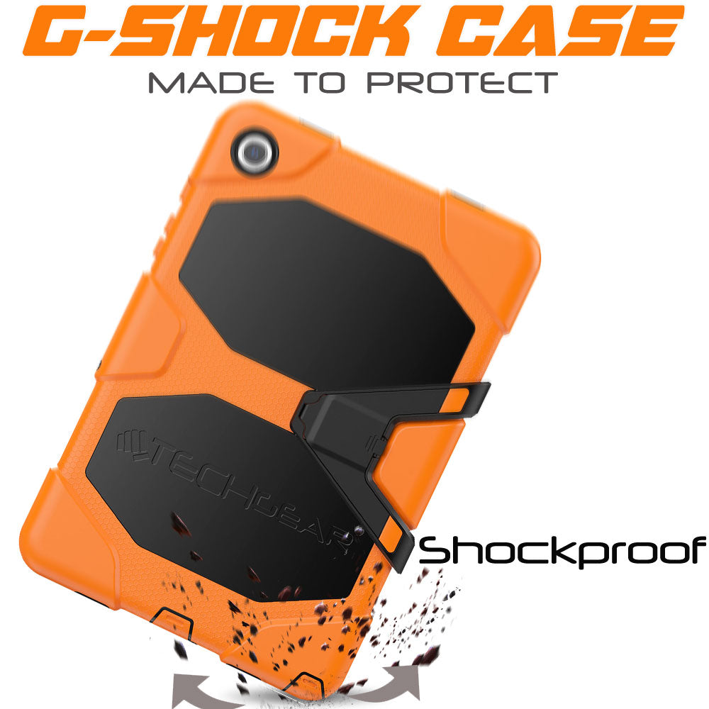 TECHGEAR G-SHOCK Case for Samsung Galaxy Tab A11+ / A11 Plus 11" (SM-X230 / SM-X236) Shockproof Kids, Schools & Work Protective Armour Full-Body Protection with Screen Guard & Kickstand