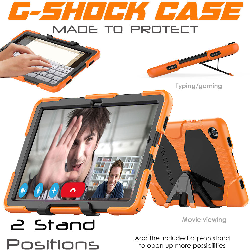 TECHGEAR G-SHOCK Case for Samsung Galaxy Tab A11+ / A11 Plus 11" (SM-X230 / SM-X236) Shockproof Kids, Schools & Work Protective Armour Full-Body Protection with Screen Guard & Kickstand