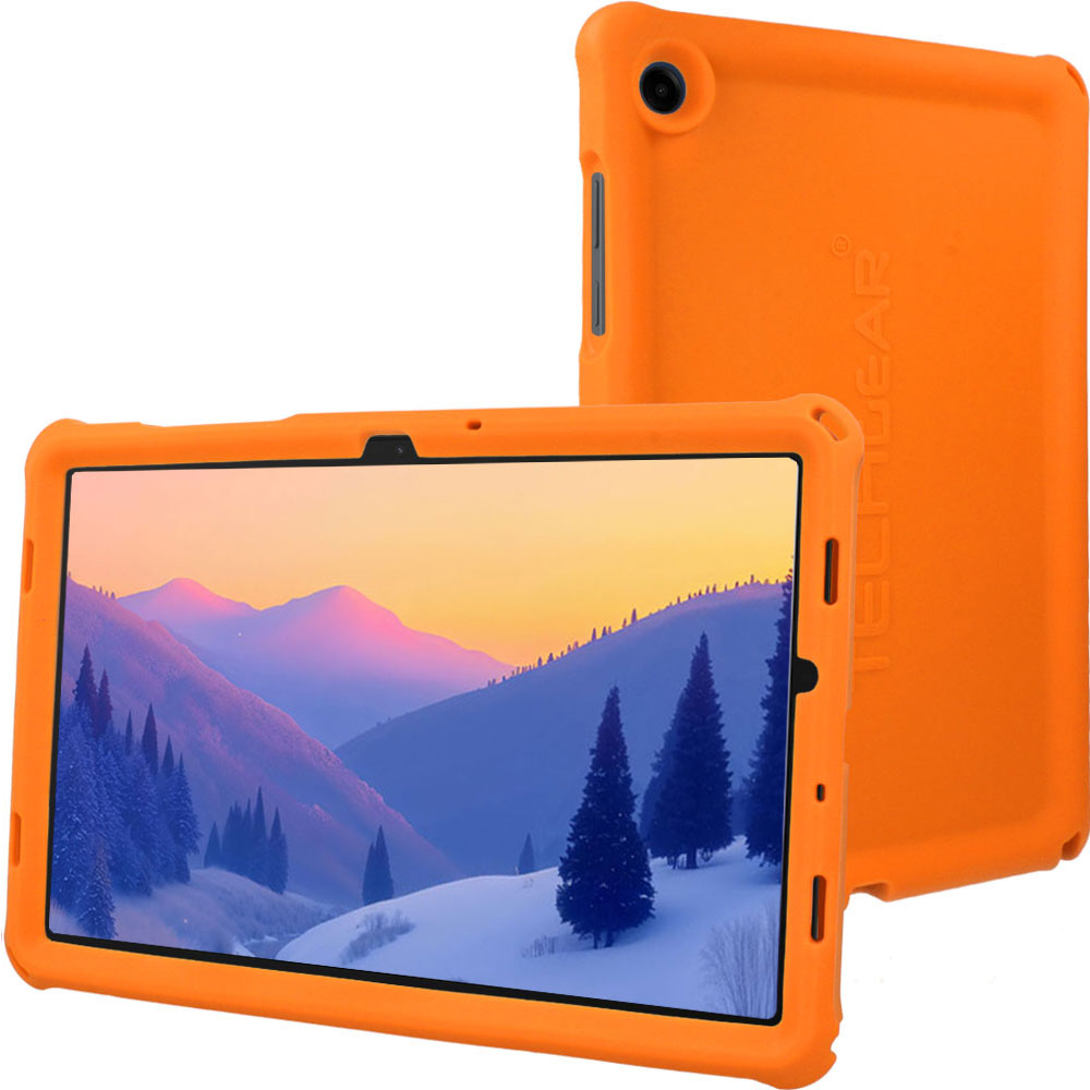 TECHGEAR Bumper Case for Samsung Galaxy Tab A11+ / A11 Plus & Tab A9+ / A9 Plus 11" – Kids Shockproof Silicone Case with Screen Protector (SM-X230 / SM-X236 / SM-X210 / SM-X215 / SM-X216)