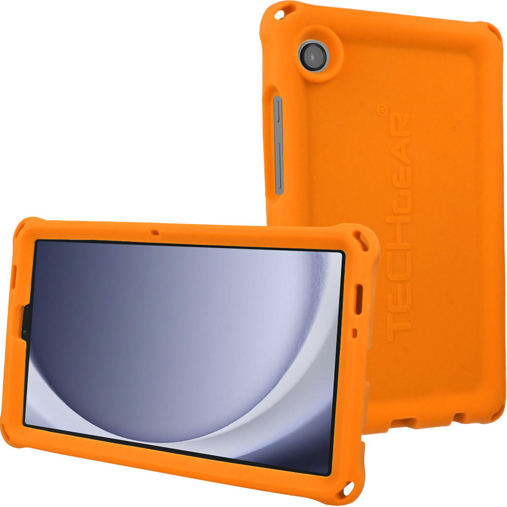 TECHGEAR Bumper Case for Samsung Galaxy Tab A11 8.7" & Tab A9 8.7" - Shockproof Soft Easy Grip Rugged Silicone Case (SM-X130 / SM-X135 / SM-X110 / SM-X115)