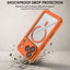 TECHGEAR Waterproof MagSafe Charging Case for iPhone 17 Pro 6.3" – IP68 Shockproof 360° Full Body Sealed Cover with Built-In Screen Protector