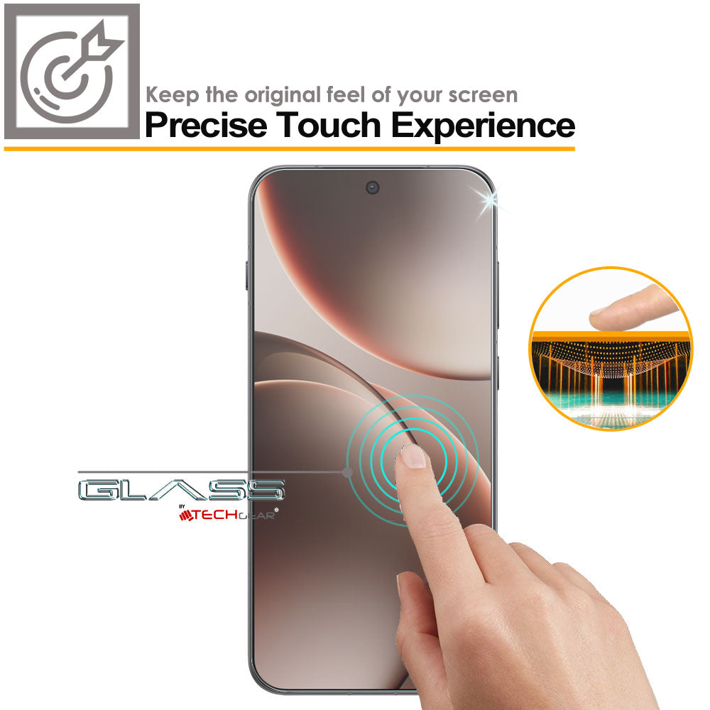 TECHGEAR Tempered Glass for OPPO Find X9 Pro 5G (6.78") – 2.5D Round Edge, 9H Hardness, Crystal Clear, Scratch-Resistant, No-Bubble - 1/2/3 Packs