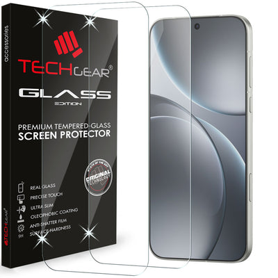 TECHGEAR Tempered Glass for OPPO Find X9 Pro 5G (6.78") – 2.5D Round Edge, 9H Hardness, Crystal Clear, Scratch-Resistant, No-Bubble - 1/2/3 Packs