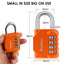 SharkByte Heavy Duty 4-Dial Combination Padlock – Weatherproof Outdoor Lock for Gym, School, Shed, Storage, Cabinet & Toolbox (1 / 2 / 3 / 4 Pack)