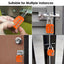 SharkByte Heavy Duty 4-Dial Combination Padlock – Weatherproof Outdoor Lock for Gym, School, Shed, Storage, Cabinet & Toolbox (1 / 2 / 3 / 4 Pack)
