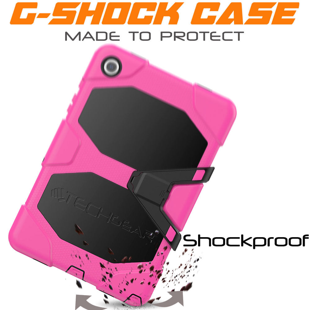 TECHGEAR G-SHOCK Case for Samsung Galaxy Tab A11+ / A11 Plus 11" (SM-X230 / SM-X236) Shockproof Kids, Schools & Work Protective Armour Full-Body Protection with Screen Guard & Kickstand