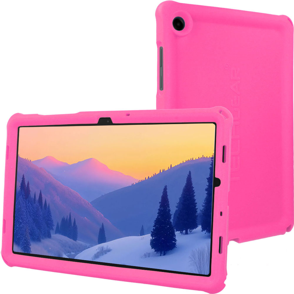 TECHGEAR Bumper Case for Samsung Galaxy Tab A11+ / A11 Plus & Tab A9+ / A9 Plus 11" – Kids Shockproof Silicone Case with Screen Protector (SM-X230 / SM-X236 / SM-X210 / SM-X215 / SM-X216)