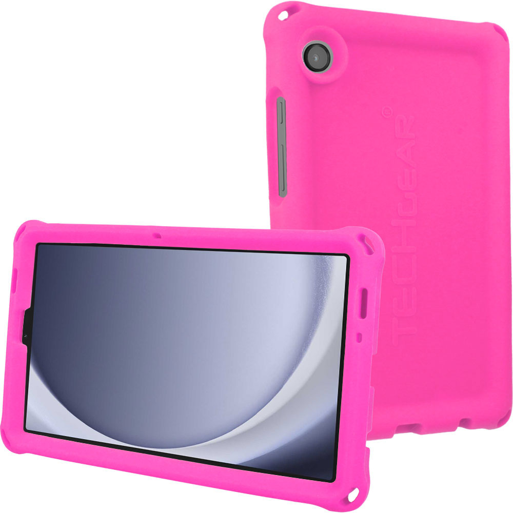 TECHGEAR Bumper Case for Samsung Galaxy Tab A11 8.7" & Tab A9 8.7" - Shockproof Soft Easy Grip Rugged Silicone Case (SM-X130 / SM-X135 / SM-X110 / SM-X115)
