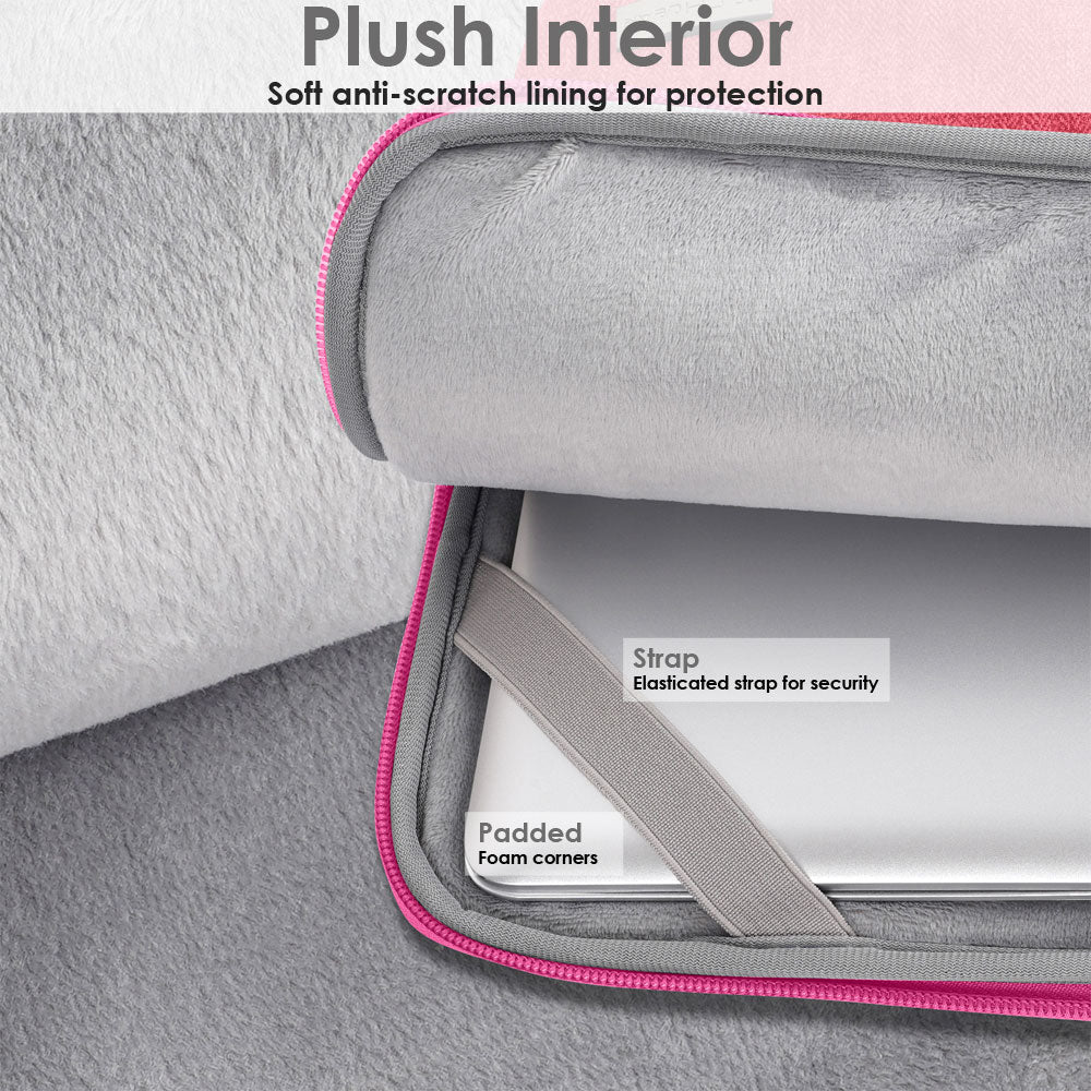 TECHGEAR UrbanDash Laptop Case – 4-in-1 Portable Laptop Sleeve with Strap, Handles & Trolley Belt, Shockproof Carry Case (Available in 5 Colours, and Sizes 11–15.6”)