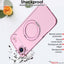 [Magnetic Ring Kickstand] For Apple iPhone Air, Slim, Tough Shockproof Armour, MagSafe Compatible Case with Stand