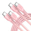 60W Strong Braided USB-C to USB-C Charging Cable