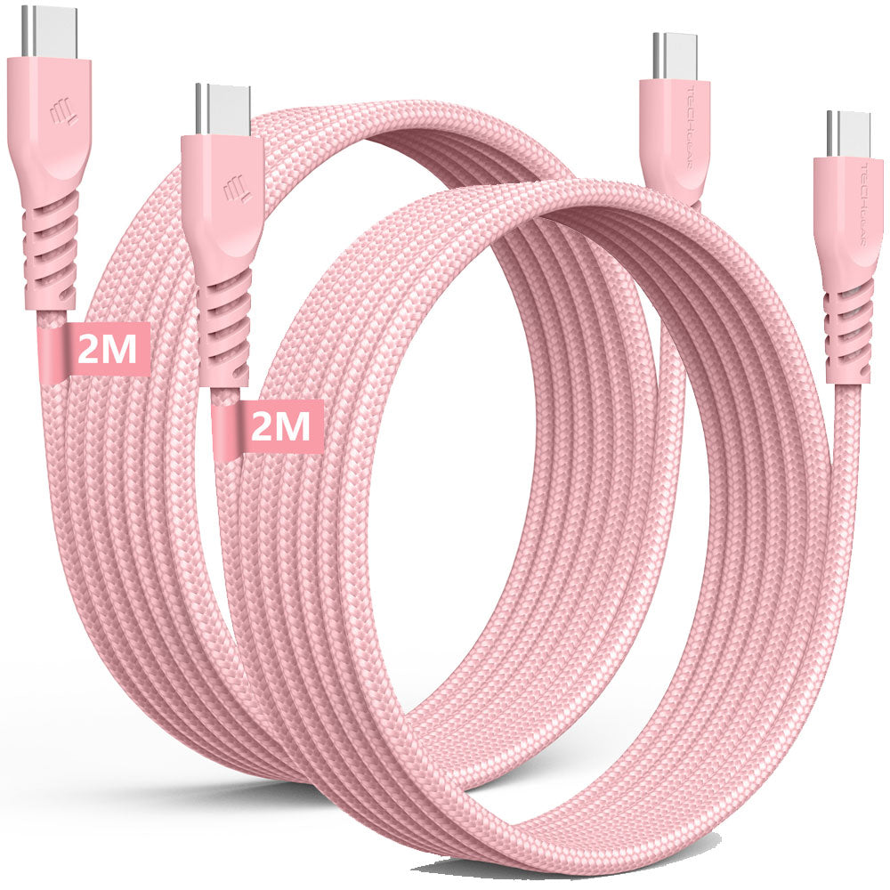 60W Strong Braided USB-C to USB-C Charging Cable