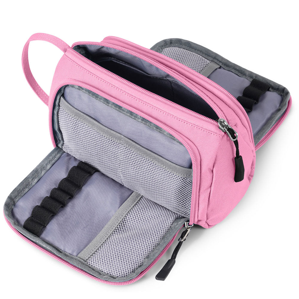 SharkByte Large Pencil Case Organiser - Big Capacity Stationery Storage Pouch with Compartments for School, College, Study, Office, Travel & Everyday Organisation