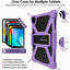 TECHGEAR Universal Tablet Case 10 Inch (9.7–11") - Rugged Bumper Case with Stand, Adjustable Fit Shockproof Protective Cover for iPad, Samsung, Lenovo, Android Tablets