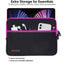 TECHGEAR Tablet Sleeve Case 7–13 Inch - Shockproof Neoprene Pouch with Bubble Protection, Zip Pocket, Slim Protective iPad Samsung Tablet Laptop Sleeve