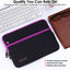 TECHGEAR Tablet Sleeve Case 7–13 Inch - Shockproof Neoprene Pouch with Bubble Protection, Zip Pocket, Slim Protective iPad Samsung Tablet Laptop Sleeve