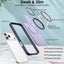 [Magnetic Ring Kickstand] For Apple iPhone 17 Pro Max, Slim, Tough Shockproof Armour, MagSafe Compatible Case with Stand